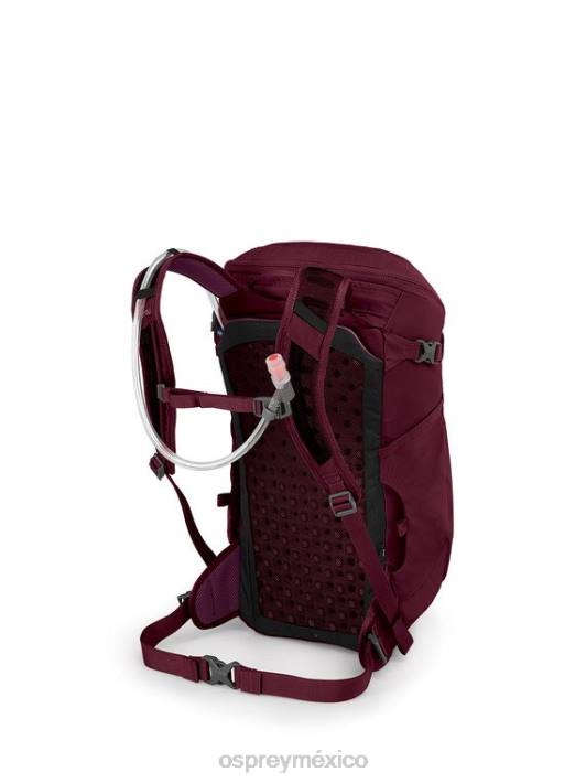 Osprey TPDI416 mochila rojo ciruela mujer skimmer 20 senderismo | hidratación
