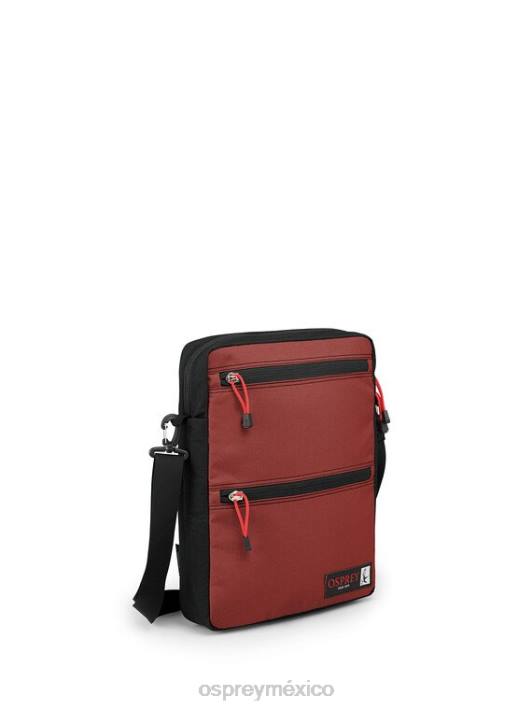 Osprey TPDI634 bolsa bazán rojo unisexo herencia musette 13 estilo de vida
