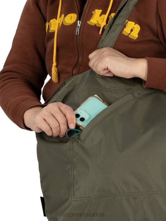 Osprey TPDI638 bolsa gris brumoso unisexo restos de estilo de vida de bolso simple