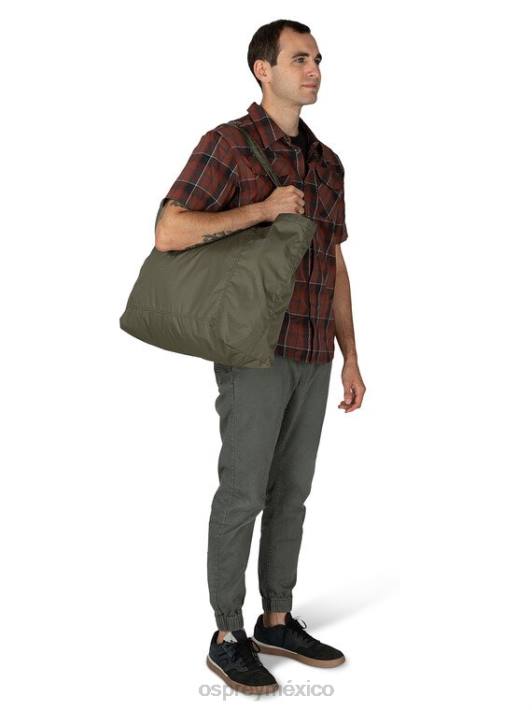 Osprey TPDI640 bolsa selva verde unisexo restos de estilo de vida de bolso simple